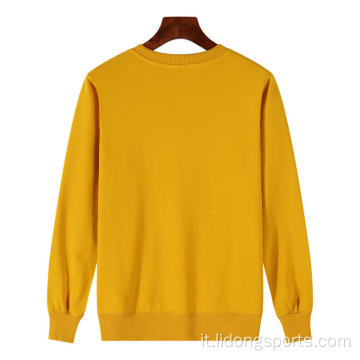 Plain all&#39;ingrosso Crewneck Unisex Pullover Felpers